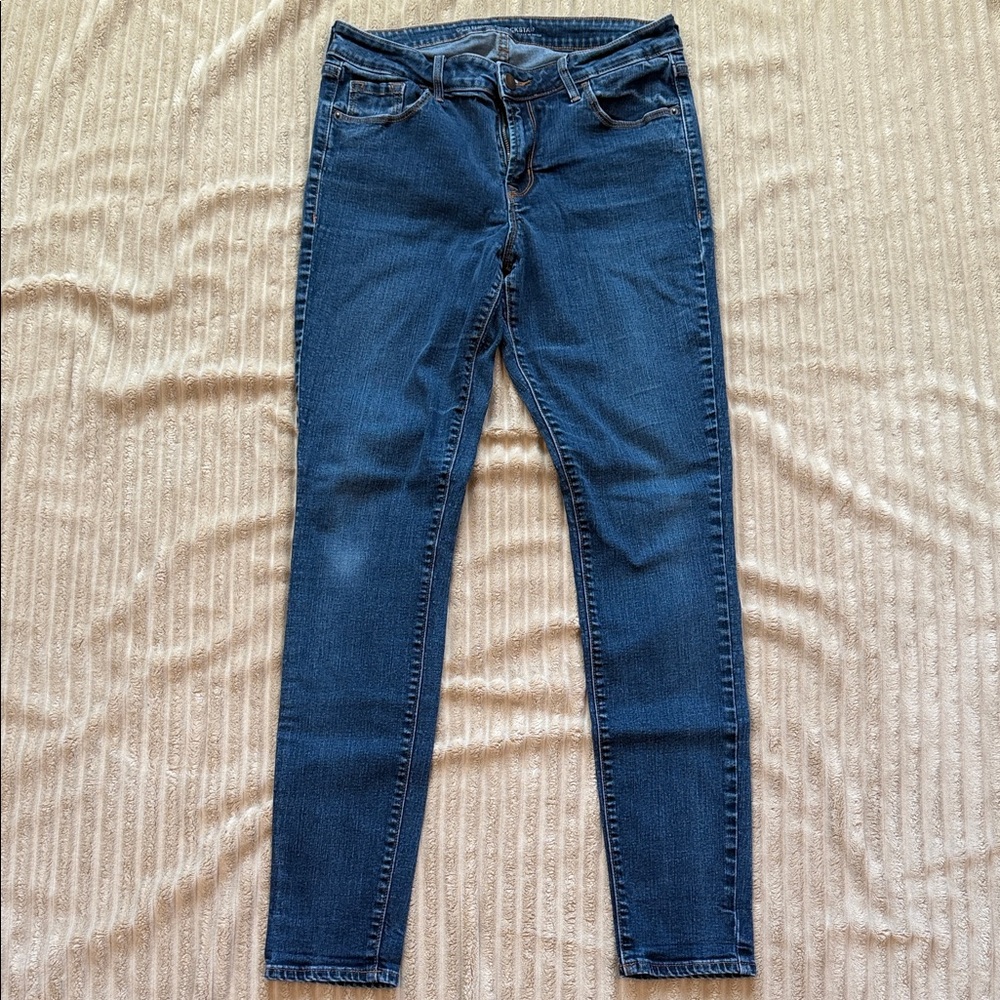 Old Navy Women's Dark Blue Skinny Jeans